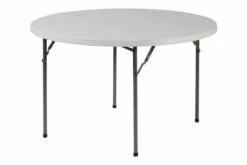 Boyer Round Plastic Trestle Table