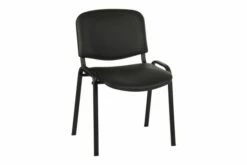Pack Of 4 Corus Vinyl ISO Stacking Conference Chairs