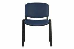 Corus Vinyl ISO Stacking Conference Chairs (Blue)