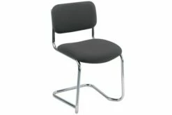 Colmar Fabric Stacking Cantilever Chair