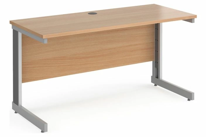 Tully Deluxe Narrow Rectangular Desk - Image 2