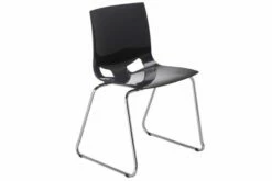 Pack Of 4 Altmen Polypropylene Stacking Skid Base Chairs