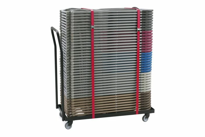 Transport Dolly For Lightweight Folding Chairs