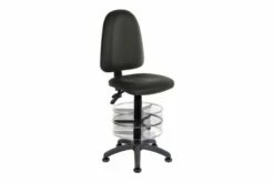 Ergo Twin Deluxe High Back Polyurethane Draughtsman Chair