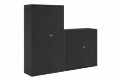 All Black Stationery Cupboard