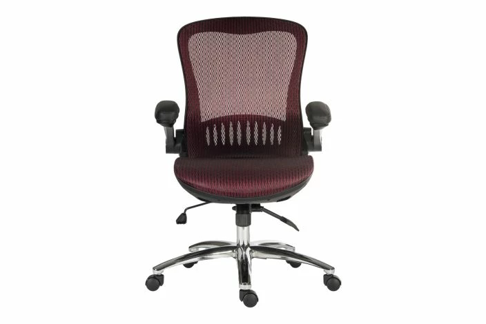 Accord Mesh Back Executive Chair (Red) - Image 2