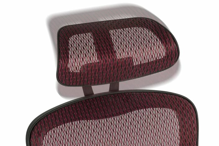 Accord Mesh Back Executive Chair (Red) - Image 3