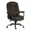 Colossal Duo Executive Brown Fabric Chair