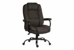 Colossal Duo Executive Brown Fabric Chair