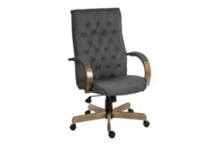 Warwick Fabric Executive Chair (Grey)