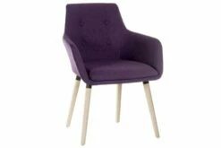 Pack Of 2 Puglia Breakout Chairs (Plum)