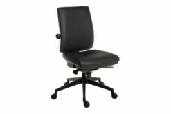 Baron Deluxe 24 Hour High Back Polyurethane Operator Chair (Black Frame)