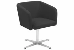 Borden Fabric Swivel Armchair