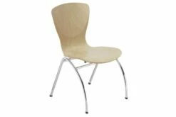 Pack Of 4 Oregon Stacking Side Chairs