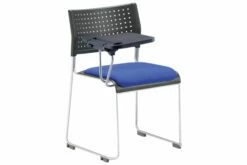 Chabas Polypropylene Occasional Chair With Seat Pad And Writing Tablet