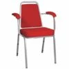 Pasha Stacking Banquet Chair With Arms