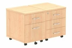 All Maple Mobile Pedestal