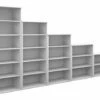 All White Premium Bookcases