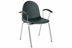 Pack Of 4 Nixon Stacking Armchairs
