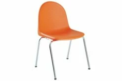 Pack Of 4 Nixon Stacking Side Chairs