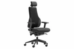 Arve High Back Fabric Operator Chair With Headrest