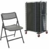 Ziggy Folding Chair Bundle Deal (37 Chairs & 1 Trolley)