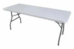 Boyer Centre Fold Rectangular Plastic Trestle Table