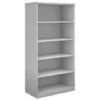 All White Premium High Capacity Bookcases
