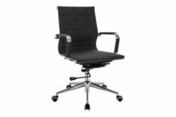 Andruzzi Medium Back Fabric Executive Chair (Grey Fleck)