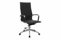 Andruzzi High Back Fabric Executive Chair (Grey Fleck)