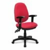 Mineo 2 Lever High Back Fabric Operator Chair With Adjustable Arms
