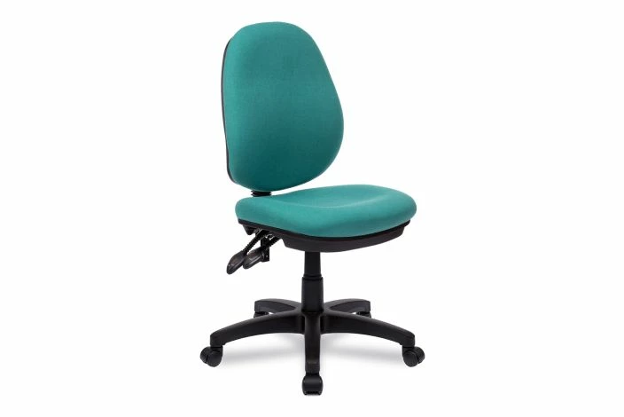 Mineo 3 Lever High Back Fabric Operator Chair No Arms