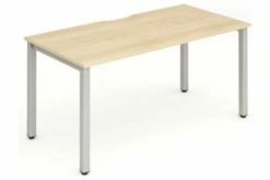 All Maple Single Bench Desk