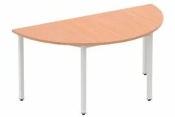 Vitali Semi Circular Meeting Table (Square Legs)