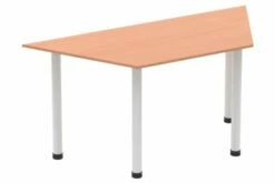 Vitali Trapezoidal Meeting Table (Tubular Legs)