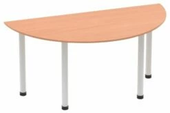 Vitali Semi Circular Meeting Table (Tubular Legs)