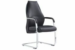 Escarra Cantilever Chair (Black)