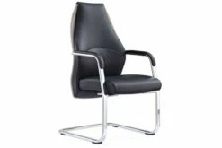 Escarra Cantilever Chair (Black/Mink)
