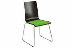 Cassie Sled Base Chair With Upholstered Seat