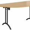 Pollock Semi Circular Folding Table