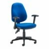 Notion High Back Fabric Operator Chair With Folding Arms
