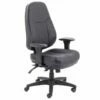 Genoa 24 Hour High Back Leather Operator Chair