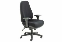 Genoa 24 Hour High Back Fabric Operator Chair