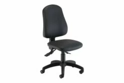 Orchid High Back Polyurethane Operator Chair With Lumbar Pump