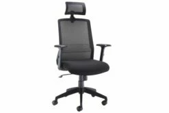 Verdura High Mesh Back Chair With Headrest