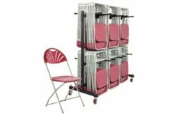 Comfort Folding Chair Bundle Deal (168 Chairs & 1 High Trolley)
