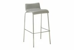 Wilson Upholstered High Dining Stool & Low Back