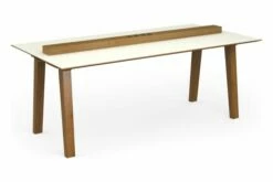 Faro Power Ready Rectangular Meeting Table With Power Bar