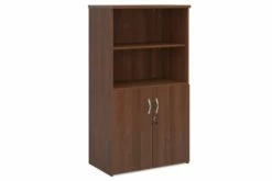All Walnut Open Top Cupboards