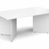 All White Rectangular Boardroom Tables